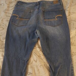 American Eagle Outfitters Blue Skinny Jeans Modern Style